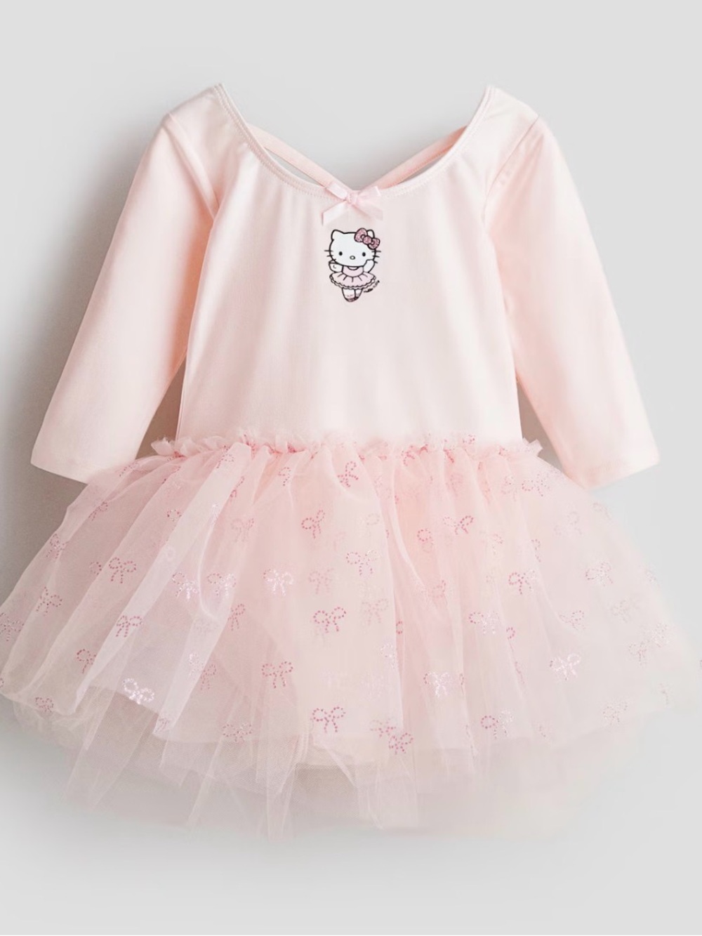 NWT H&M Hello Kitty Pink Tulle Ballet Costume Dress 2-4 years